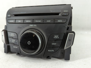 2012-2013 Hyundai Azera Radio AM FM Cd Player Receiver Replacement P/N:96560-3V4504X Fits 2012 2013 OEM Used Auto Parts