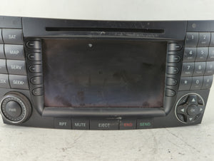 2008 Mercedes-Benz E300 Radio AM FM Cd Player Receiver Replacement P/N:A 211 820 43 97 Fits 2006 2007 OEM Used Auto Parts