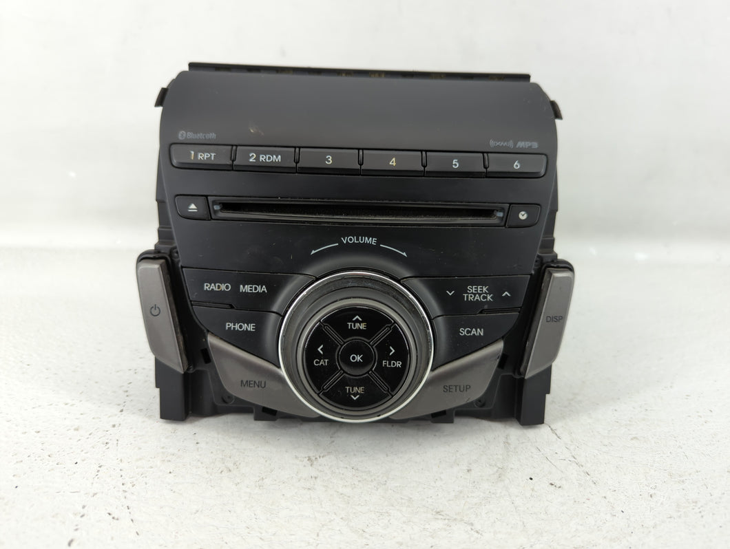 2012-2014 Hyundai Azera Radio AM FM Cd Player Receiver Replacement P/N:96170-3V8004X Fits 2012 2013 2014 OEM Used Auto Parts