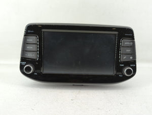 2018-2020 Hyundai Elantra Radio AM FM Cd Player Receiver Replacement P/N:96160-Q3300PMP Fits 2018 2019 2020 OEM Used Auto Parts