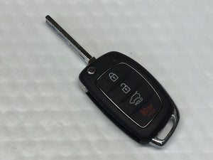 2013-2015 Hyundai Santa Fe Keyless Entry Remote Tq8-Rke-3f04 4 Buttons - Oemusedautoparts1.com