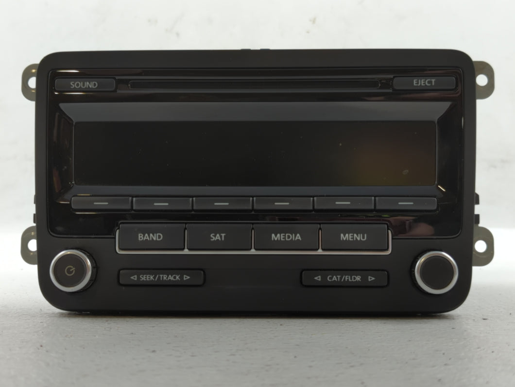 2014 Volkswagen Jetta Radio AM FM Cd Player Receiver Replacement P/N:1K0 035 164 F Fits 2013 2015 OEM Used Auto Parts