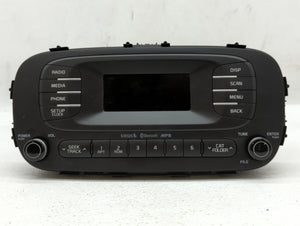 2014-2016 Kia Soul Radio AM FM Cd Player Receiver Replacement P/N:96170-B2090CA Fits 2014 2015 2016 OEM Used Auto Parts