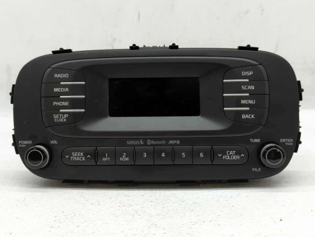 2014-2016 Kia Soul Radio AM FM Cd Player Receiver Replacement P/N:96170-B2090CA Fits 2014 2015 2016 OEM Used Auto Parts