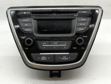 2014-2016 Hyundai Elantra Radio AM FM Cd Player Receiver Replacement P/N:96170-3X156GU Fits 2014 2015 2016 OEM Used Auto Parts