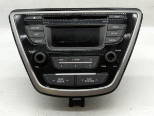 2014-2016 Hyundai Elantra Radio AM FM Cd Player Receiver Replacement P/N:96170-3X156GU Fits 2014 2015 2016 OEM Used Auto Parts