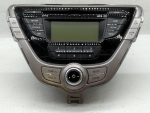 2011-2013 Hyundai Elantra Radio AM FM Cd Player Receiver Replacement P/N:96170-3X150BLH Fits 2011 2012 2013 OEM Used Auto Parts