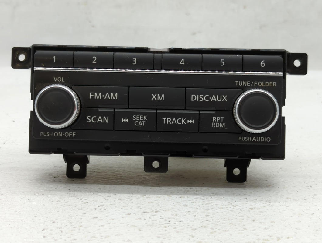 2011-2017 Nissan Quest Radio AM FM Cd Player Receiver Replacement P/N:253911JA0B Fits 2011 2012 2013 2014 2015 2016 2017 OEM Used Auto Parts