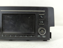 2016-2017 Honda Civic Radio AM FM Cd Player Receiver Replacement P/N:39100-TBA-A11 Fits 2016 2017 OEM Used Auto Parts