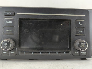 2016-2017 Honda Civic Radio AM FM Cd Player Receiver Replacement P/N:39100-TBA-A11 Fits 2016 2017 OEM Used Auto Parts