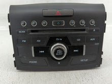 2012-2014 Honda Cr-V Radio AM FM Cd Player Receiver Replacement P/N:39100-T0A-A520-M1 Fits 2012 2013 2014 OEM Used Auto Parts