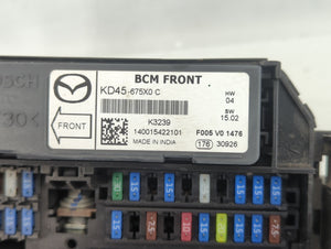 2014 Mazda Cx-5 Fusebox Fuse Box Panel Relay Module P/N:KD45-675X0 C Fits 2006 2007 2008 2009 2010 2011 2012 2013 2015 OEM Used Auto Parts