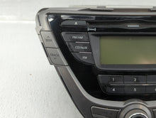 2011-2013 Hyundai Elantra Radio AM FM Cd Player Receiver Replacement P/N:96170-3X150RA5 Fits 2011 2012 2013 OEM Used Auto Parts