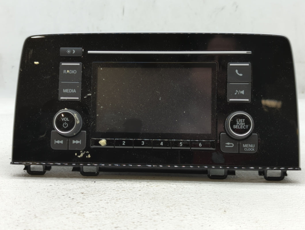 2018-2021 Honda Cr-V Radio AM FM Cd Player Receiver Replacement P/N:39100-TLA-A313-M1 Fits 2018 2019 2020 2021 OEM Used Auto Parts