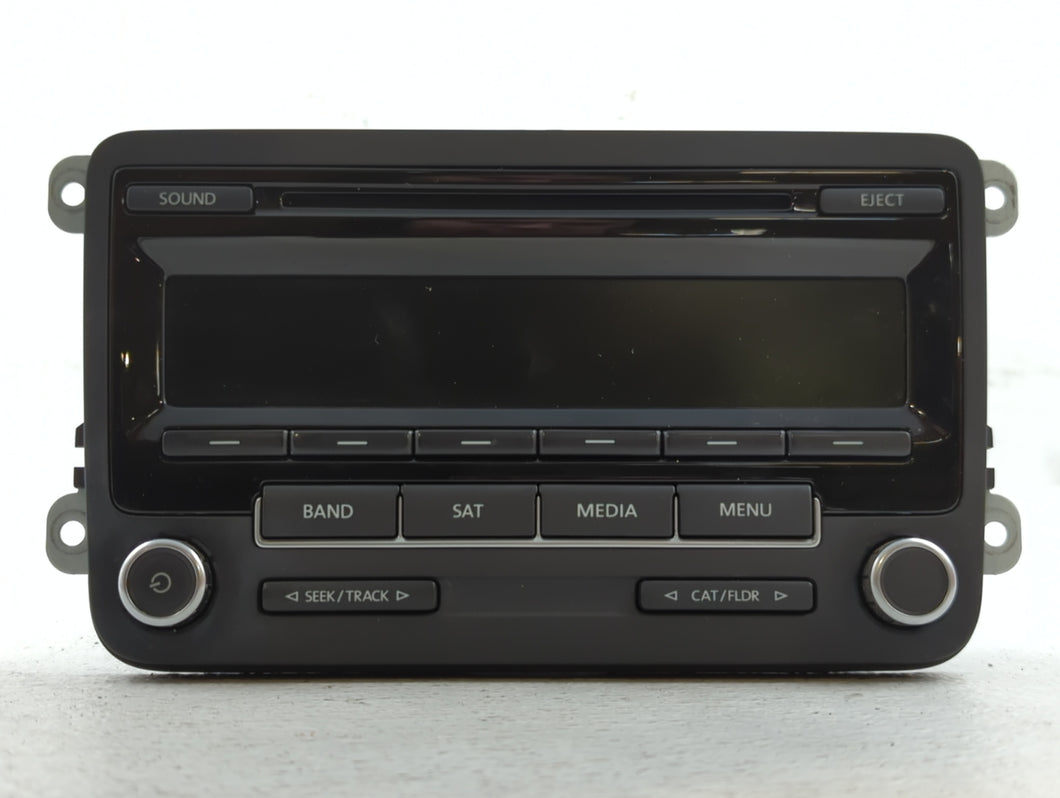2013-2015 Volkswagen Passat Radio AM FM Cd Player Receiver Replacement P/N:1K0 035 164 F Fits 2013 2014 2015 OEM Used Auto Parts