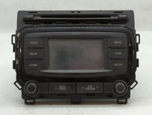 2017-2018 Kia Forte Radio AM FM Cd Player Receiver Replacement P/N:96180-B0010WK Fits 2017 2018 OEM Used Auto Parts