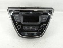 2013 Hyundai Elantra Radio AM FM Cd Player Receiver Replacement P/N:96170-3X165RA5 Fits OEM Used Auto Parts