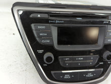 2013 Hyundai Elantra Radio AM FM Cd Player Receiver Replacement P/N:96170-3X165RA5 Fits OEM Used Auto Parts