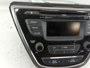 2013 Hyundai Elantra Radio AM FM Cd Player Receiver Replacement P/N:96170-3X165RA5 Fits OEM Used Auto Parts