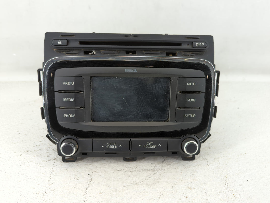 2017-2018 Kia Forte Radio AM FM Cd Player Receiver Replacement P/N:96180-B0010WK Fits 2017 2018 OEM Used Auto Parts