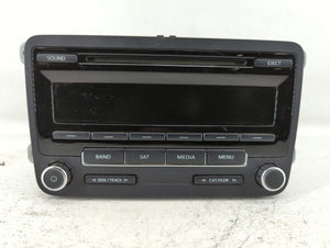 2014 Volkswagen Jetta Radio AM FM Cd Player Receiver Replacement P/N:1K0 035 164 F Fits 2013 2015 OEM Used Auto Parts