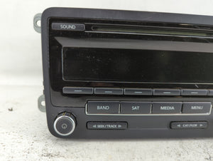 2014 Volkswagen Jetta Radio AM FM Cd Player Receiver Replacement P/N:1K0 035 164 F Fits 2013 2015 OEM Used Auto Parts