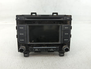 2015 Hyundai Sonata Radio AM FM Cd Player Receiver Replacement P/N:96180-C20504X Fits OEM Used Auto Parts