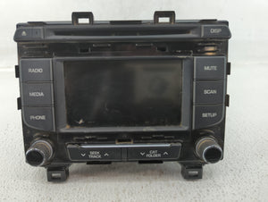 2015 Hyundai Sonata Radio AM FM Cd Player Receiver Replacement P/N:96180-C20504X Fits OEM Used Auto Parts