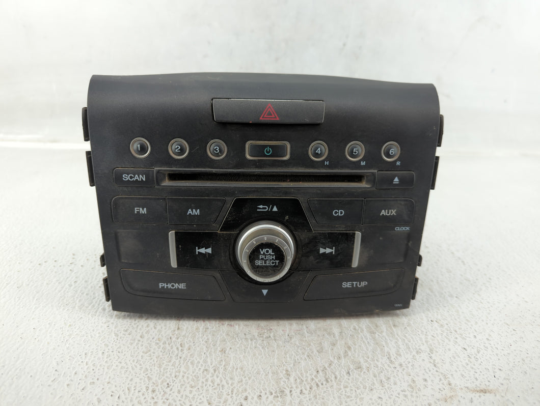 2012-2014 Honda Cr-V Radio AM FM Cd Player Receiver Replacement P/N:39100-T0A-A520-M1 Fits 2012 2013 2014 OEM Used Auto Parts