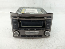 2012-2014 Subaru Legacy Radio AM FM Cd Player Receiver Replacement P/N:86201AJ61A Fits 2012 2013 2014 OEM Used Auto Parts