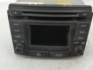 2014-2015 Hyundai Sonata Radio AM FM Cd Player Receiver Replacement P/N:96180-3Q8004X Fits 2014 2015 OEM Used Auto Parts