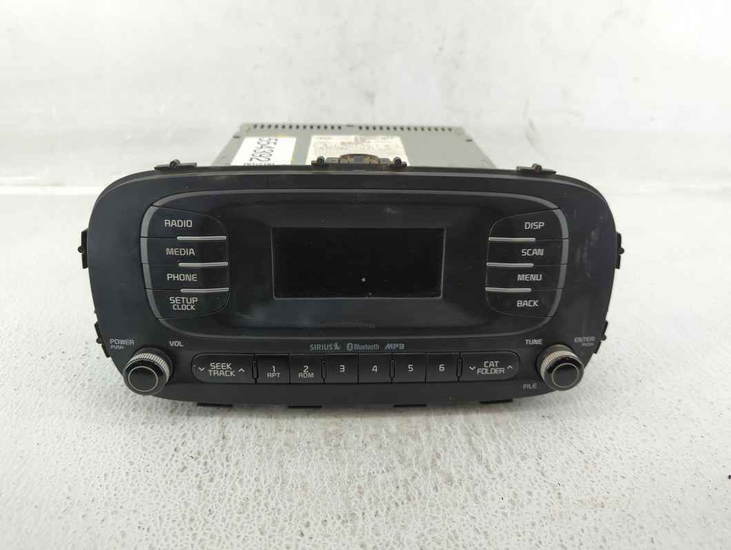 2014-2016 Kia Soul Radio AM FM Cd Player Receiver Replacement P/N:96170-B2090CA Fits 2014 2015 2016 OEM Used Auto Parts