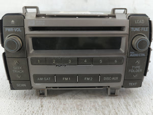 2009-2010 Toyota Matrix Radio AM FM Cd Player Receiver Replacement P/N:86120-02870 Fits 2009 2010 OEM Used Auto Parts