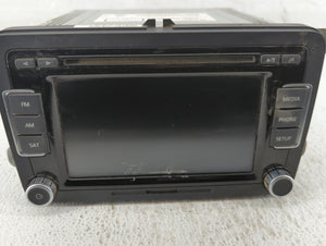 2012-2013 Volkswagen Cc Radio AM FM Cd Player Receiver Replacement P/N:1K0 035 180 AE Fits 2012 2013 2014 2015 OEM Used Auto Parts