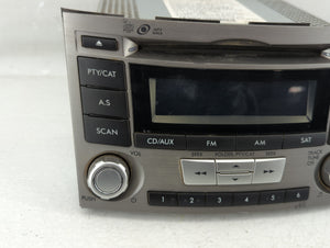 2012-2014 Subaru Legacy Radio AM FM Cd Player Receiver Replacement P/N:86201AJ61A Fits 2012 2013 2014 OEM Used Auto Parts