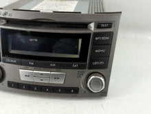 2012-2014 Subaru Legacy Radio AM FM Cd Player Receiver Replacement P/N:86201AJ61A Fits 2012 2013 2014 OEM Used Auto Parts