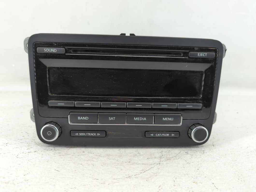 2014 Volkswagen Jetta Radio AM FM Cd Player Receiver Replacement P/N:1K0 035 164 F Fits 2013 2015 OEM Used Auto Parts