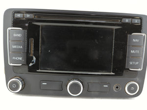 2012-2017 Volkswagen Jetta Radio AM FM Cd Player Receiver Replacement P/N:1K0 035 274 D Fits 2012 2013 2014 2015 2016 2017 OEM Used Auto Parts