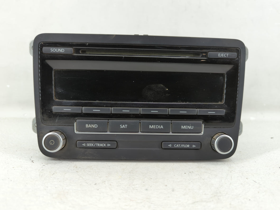 2014 Volkswagen Jetta Radio AM FM Cd Player Receiver Replacement P/N:1K0 035 164 F Fits 2013 2015 OEM Used Auto Parts