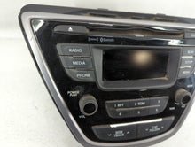 2013 Hyundai Elantra Radio AM FM Cd Player Receiver Replacement P/N:96170-3X165RA5 Fits OEM Used Auto Parts