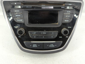 2013 Hyundai Elantra Radio AM FM Cd Player Receiver Replacement P/N:96170-3X165RA5 Fits OEM Used Auto Parts