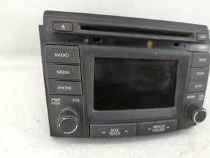 2014-2015 Hyundai Sonata Radio AM FM Cd Player Receiver Replacement P/N:96180-3Q8004X Fits 2014 2015 OEM Used Auto Parts