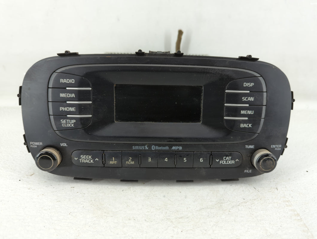 2014-2016 Kia Soul Radio AM FM Cd Player Receiver Replacement P/N:96170-B2090CA Fits 2014 2015 2016 OEM Used Auto Parts