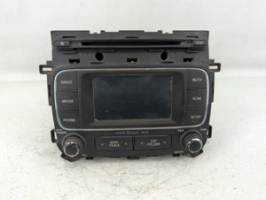 2015-2016 Kia Forte Radio AM FM Cd Player Receiver Replacement P/N:96180-A7890WK Fits 2015 2016 OEM Used Auto Parts