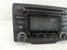 2012-2014 Hyundai Sonata Radio AM FM Cd Player Receiver Replacement P/N:96180-3Q700 Fits 2012 2013 2014 OEM Used Auto Parts