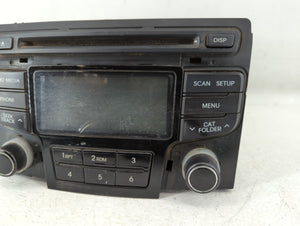 2012-2014 Hyundai Sonata Radio AM FM Cd Player Receiver Replacement P/N:96180-3Q700 Fits 2012 2013 2014 OEM Used Auto Parts