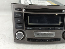 2012-2014 Subaru Legacy Radio AM FM Cd Player Receiver Replacement P/N:86201AJ61A Fits 2012 2013 2014 OEM Used Auto Parts