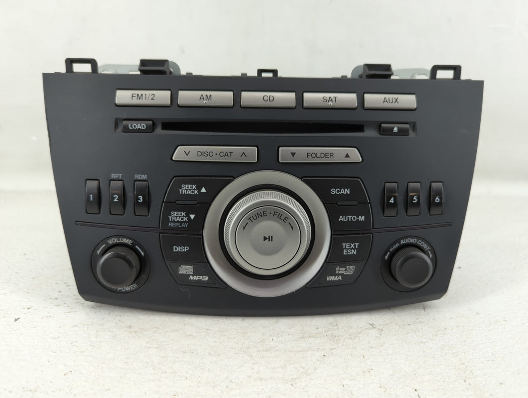 2011 Mazda 3 Radio AM FM Cd Player Receiver Replacement P/N:14792948 14792746 Fits OEM Used Auto Parts