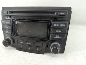 2012-2015 Hyundai Sonata Radio AM FM Cd Player Receiver Replacement P/N:96180-3Q600 Fits 2012 2013 2014 2015 OEM Used Auto Parts