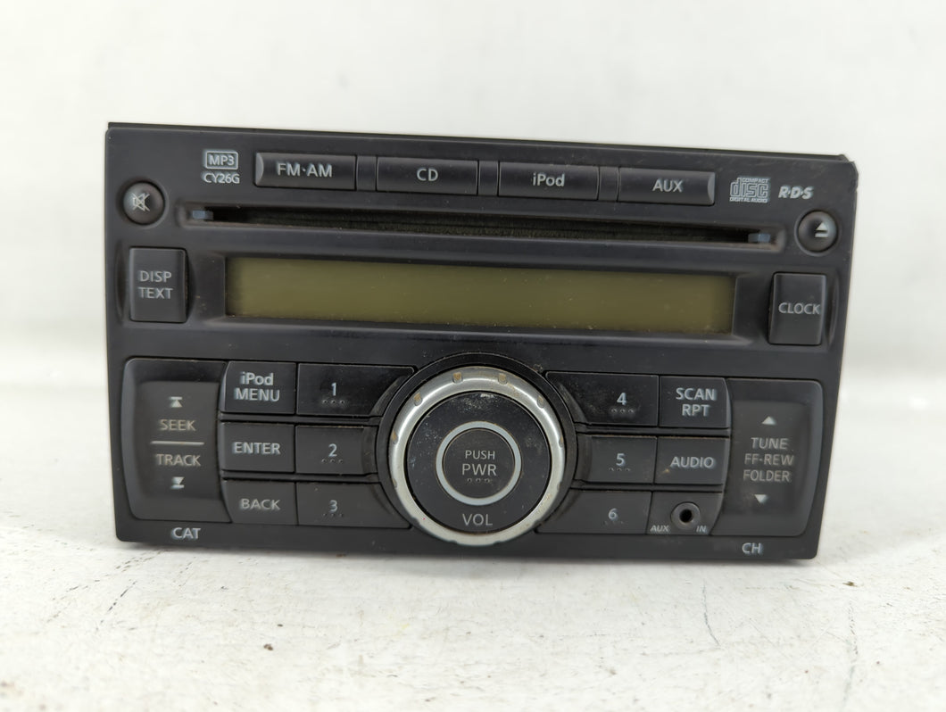 2011-2015 Nissan Rogue Radio AM FM Cd Player Receiver Replacement P/N:PP-3135B Fits 2011 2012 2013 2014 2015 OEM Used Auto Parts